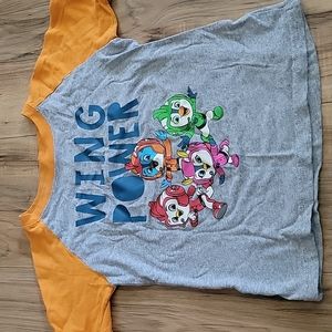 Nickelodeon, Size 5, gray and orange tshirt.